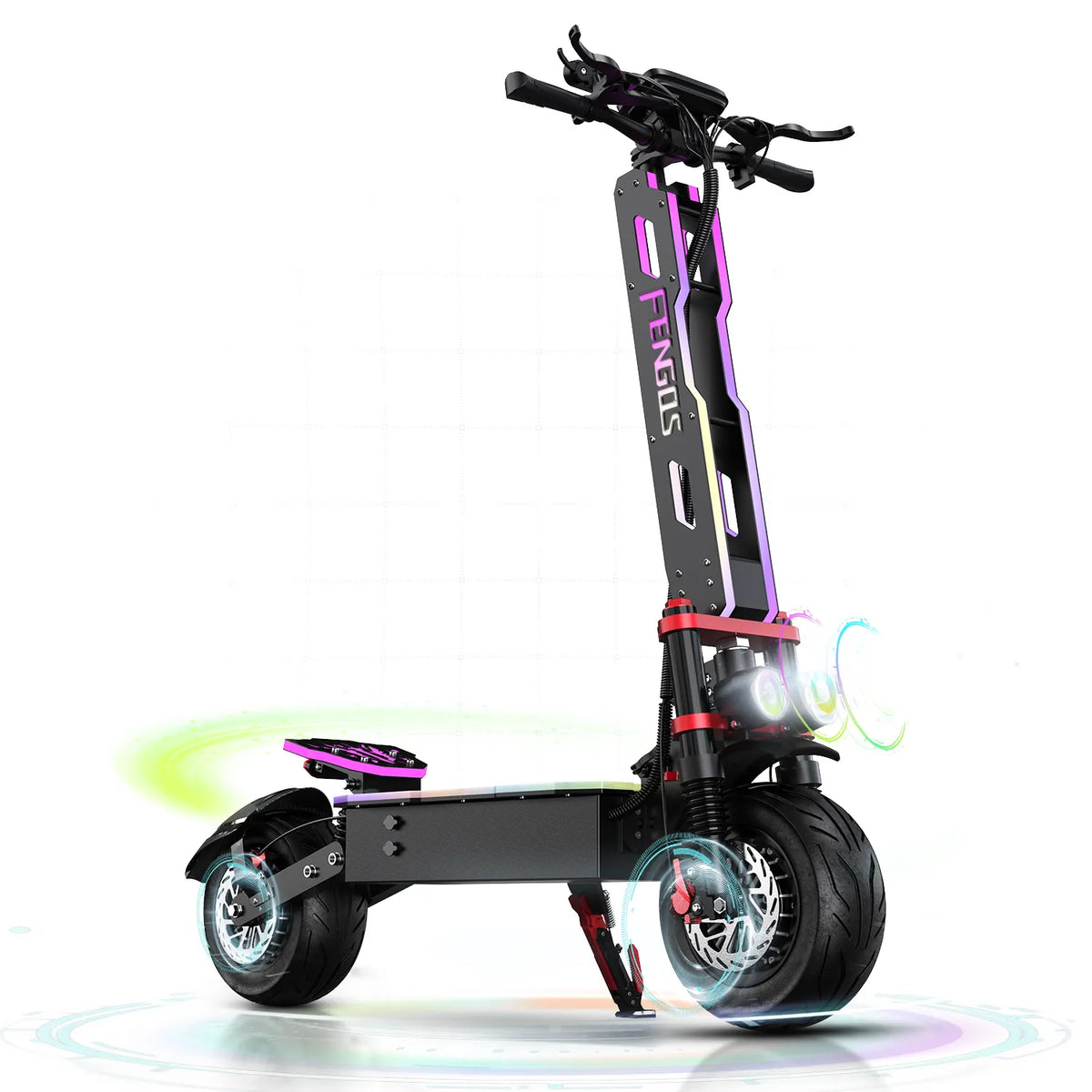 Trottinette électrique tout-terrain FENGQS GT9