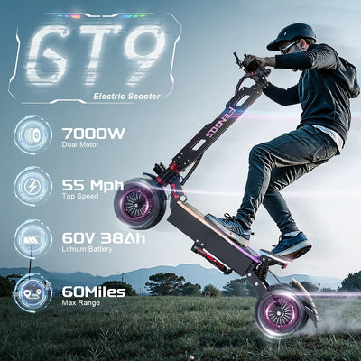 Trottinette électrique tout-terrain FENGQS GT9