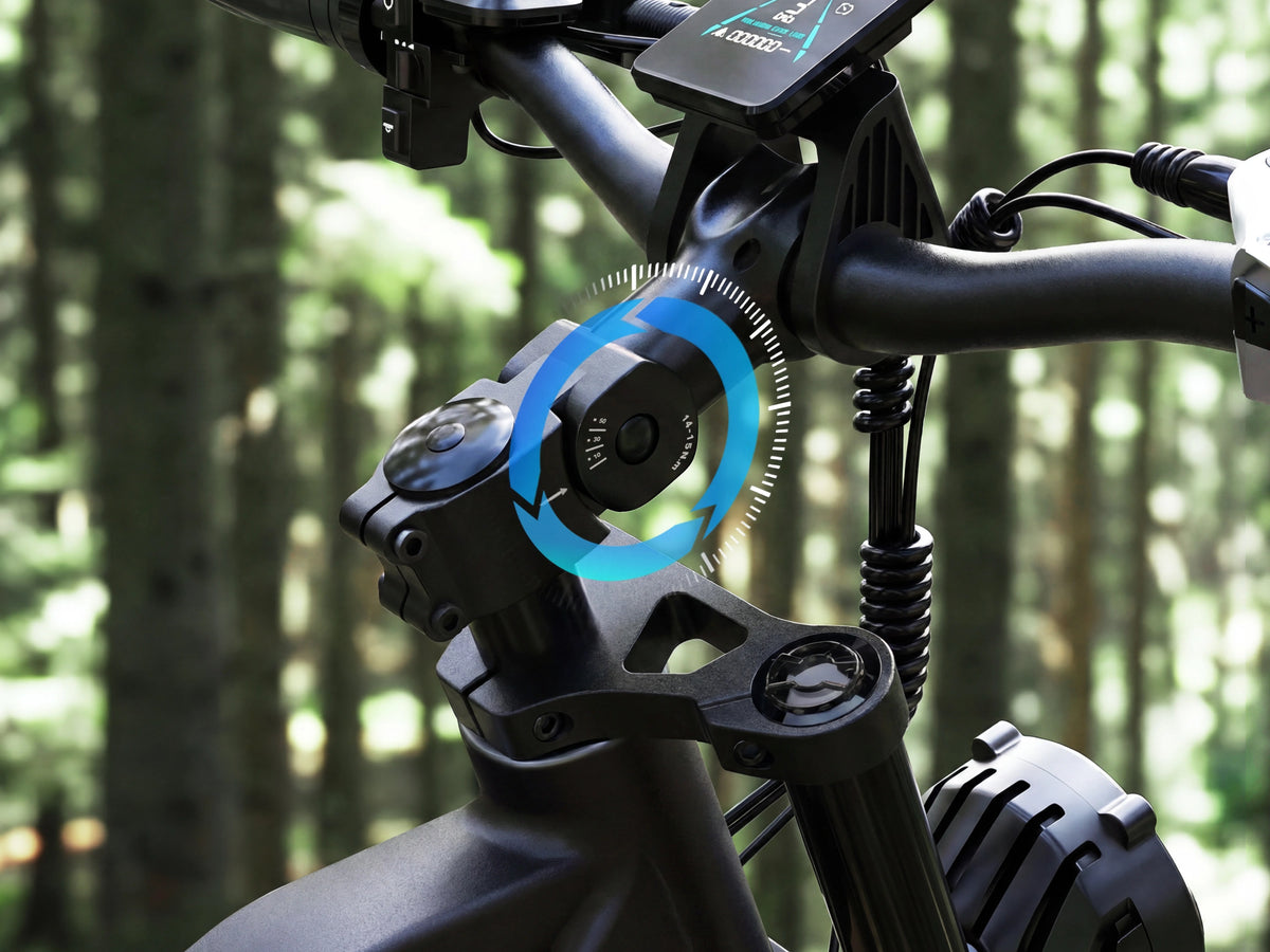 Vélo électrique tout-terrain pour adulte FENGQS H6 PRO