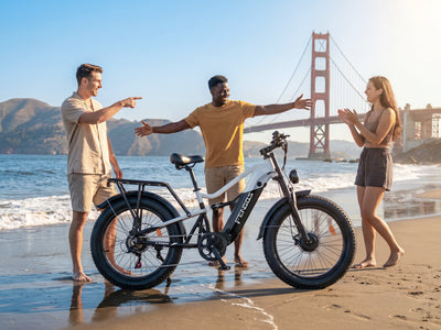 Vélo électrique tout-terrain pour adulte FENGQS H6 PRO