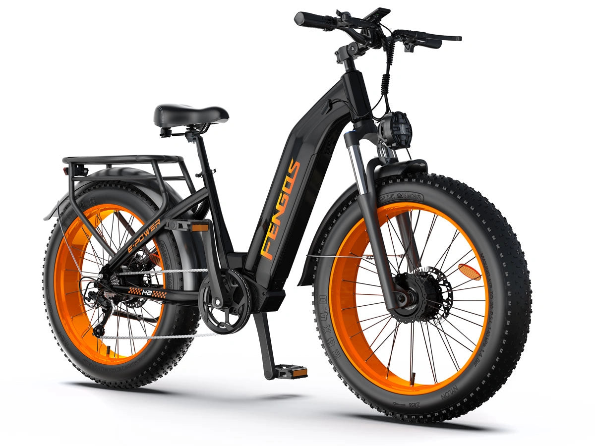 Vélo électrique tout-terrain FENGQS H2 PRO à double moteur
