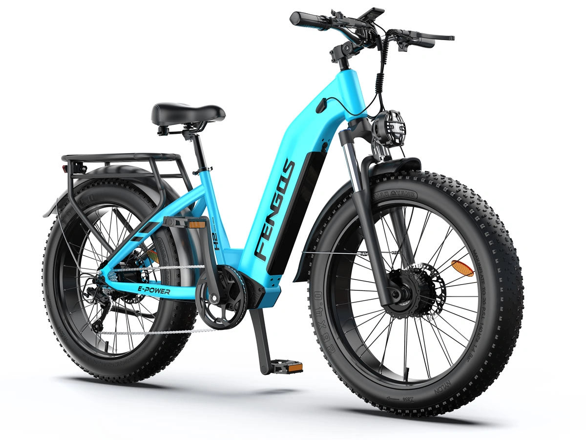Vélo électrique tout-terrain FENGQS H2 PRO à double moteur