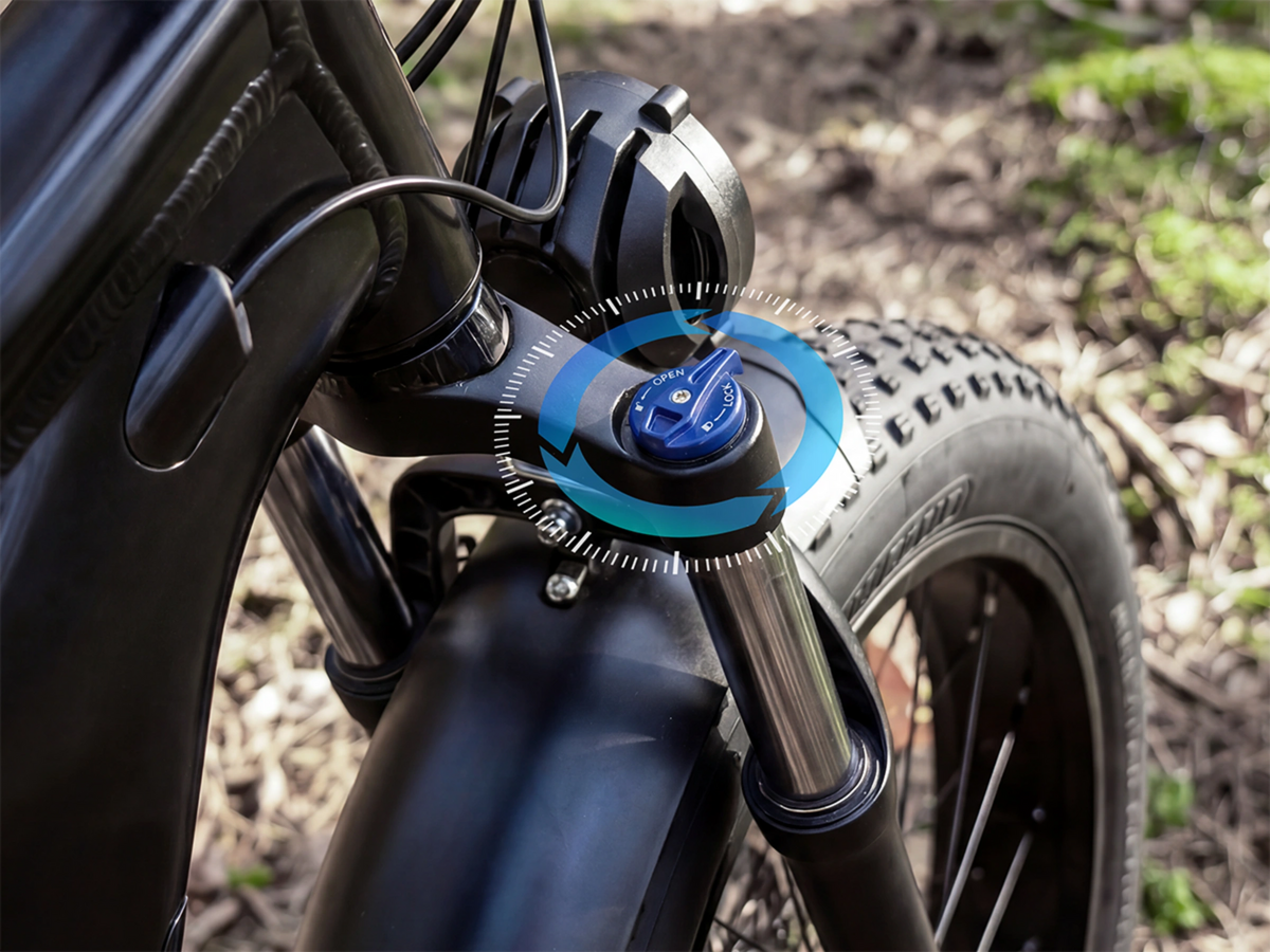 Vélo électrique tout-terrain FENGQS H2 PRO à double moteur